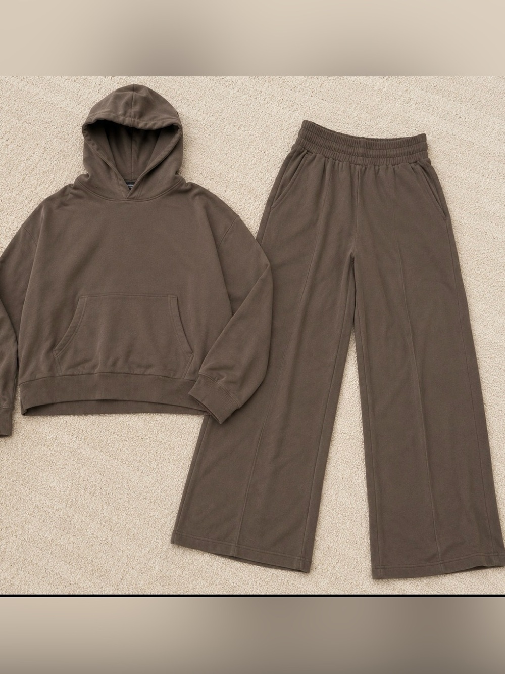 Monrow Sweat Set Olive